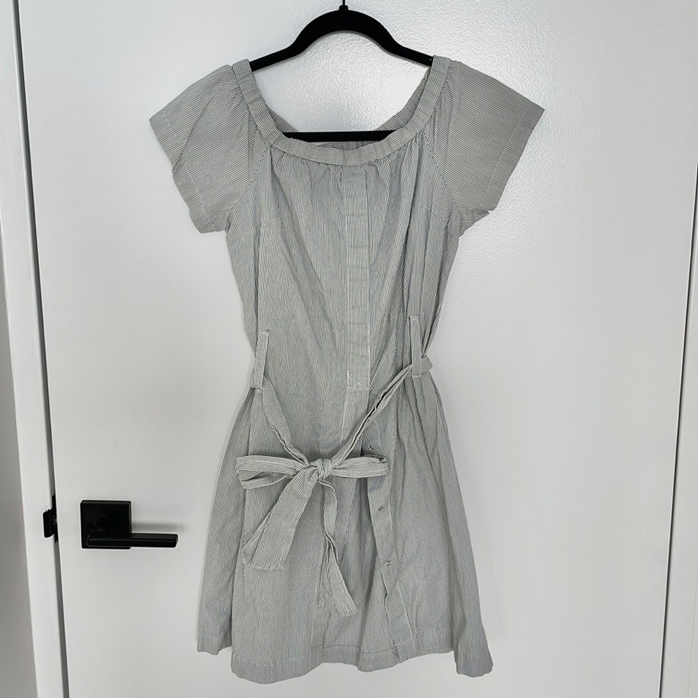 Stripped summer dress